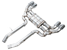 Load image into Gallery viewer, AWE Tuning 20-25 BMW X3 M/M Comp (F97) AWD SwitchPath Axle-Back Exhaust - Chrome Silver Tips - 3025-42301