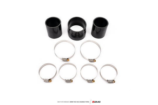 AMS Performance 15-18 BMW M3 / 15-20 BMW M4 w/ S55 3.0L Turbo Engine Charge Pipes - AMS.39.09.0001-1