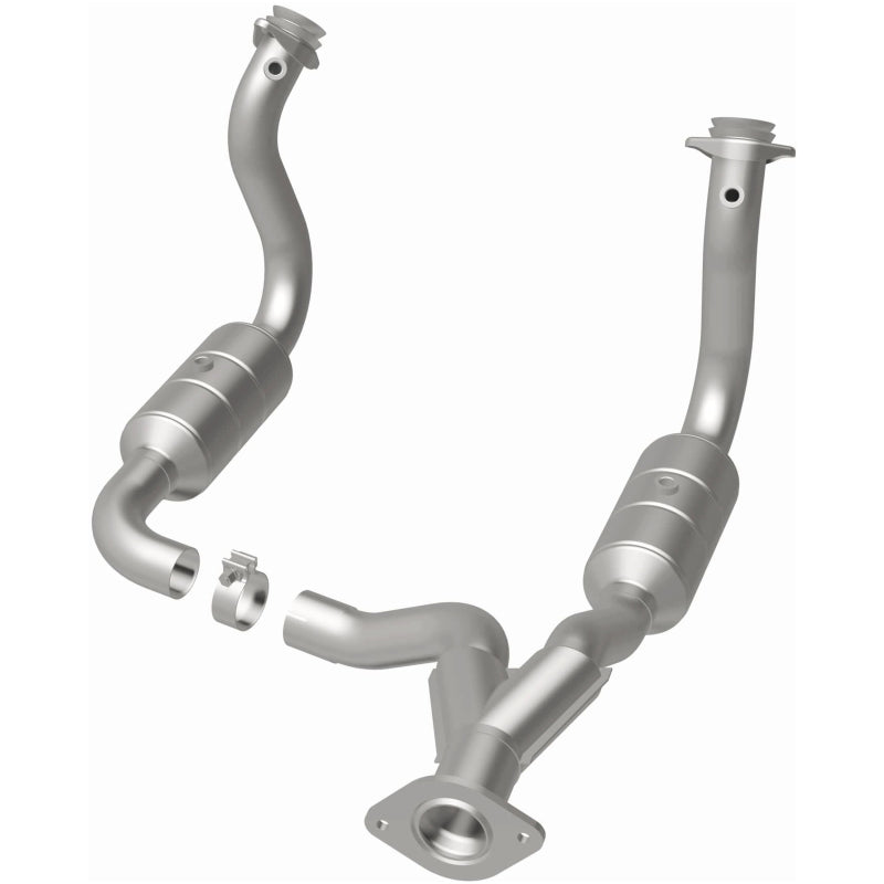 MagnaFlow DF Cat Conv 08-10 Ford F-250/F-250 SD/F-350/F-350 SD 5.4L/6.8L/F-450 SD 6.8L Y-Pipe Assy - 51760