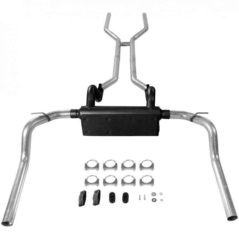 Flowmaster 67-74 Camaro/Nova 2.5in. American Thunder Crossmember-Back Exhaust System - 17104