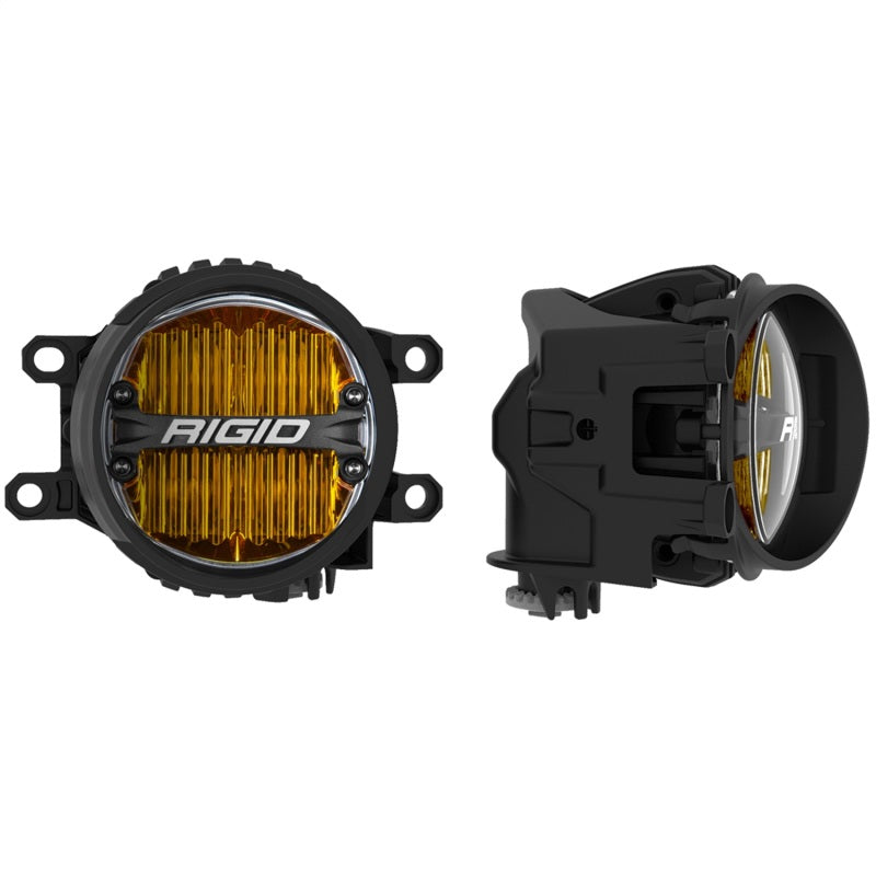 Rigid Industries 2014+ Toyota Tundra & 4Runner / 2016+ Tacoma 360-Series PRO SAE Fog Kit - Yellow - 37117