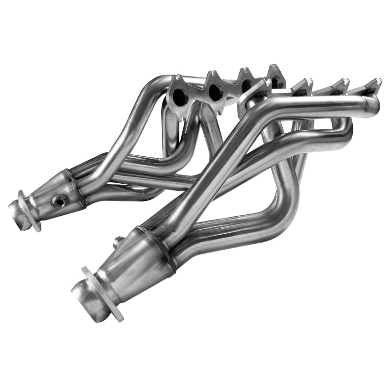 Kooks 05-10 Ford Mustang GT Shelby GT Bullitt 1-5/8 x 2-1/2 (3V) Header & Green Catted H-Pipe Kit - 1131H060