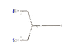 Load image into Gallery viewer, aFe Takeda 21-24 Kia K5 GT L4-2.5L (t) SS Axle-Back Exhaust System w/ Blue Flame Tips - 49-37043-L