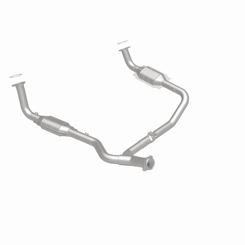 MagnaFlow DF Cat. Conv 95-99 Range Rover 4.0/4.6L GEMS Y-Pipe Assembly *NOT FOR SALE IN CALIFORNIA* - 93694