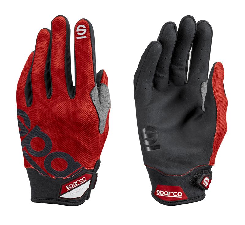 Sparco Glove Meca 3 Med Red - 002093RS2M