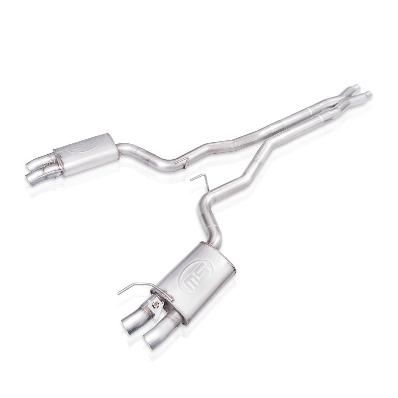 Stainless Works 2015+ Ford Shelby GT350 Legend Factory Connect X-Pipe Catback Exhaust w/Valves - GT350CBXFCL
