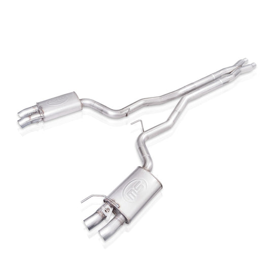Stainless Works 2015+ Ford Shelby GT350 Redline Factory Connect X-Pipe Catback Exhaust w/Valves - GT350CBXFCR