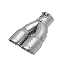 Load image into Gallery viewer, Flowmaster SS Tip 2.5in.IN x 3in. Dual Angle Clamp-L - 15390