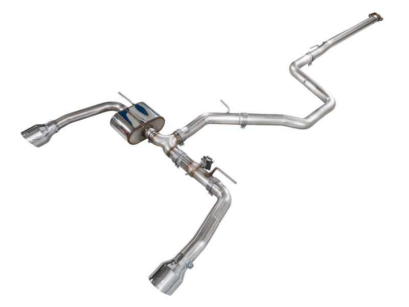 AWE Tuning 22-26 Hyundai Elantra N SwitchPath Cat-Back Exhaust - Chrome Silver Tips - 3025-32237