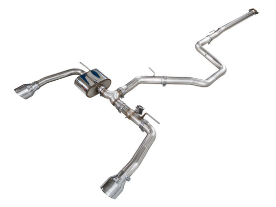 AWE Tuning 22-26 Hyundai Elantra N SwitchPath Cat-Back Exhaust - Chrome Silver Tips - 3025-32237