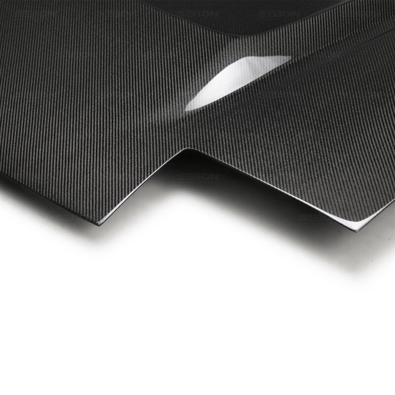Seibon 89-94 Nissan 180SX/240SX DVII Carbon Fiber Hood - HD8994NS240-DVII
