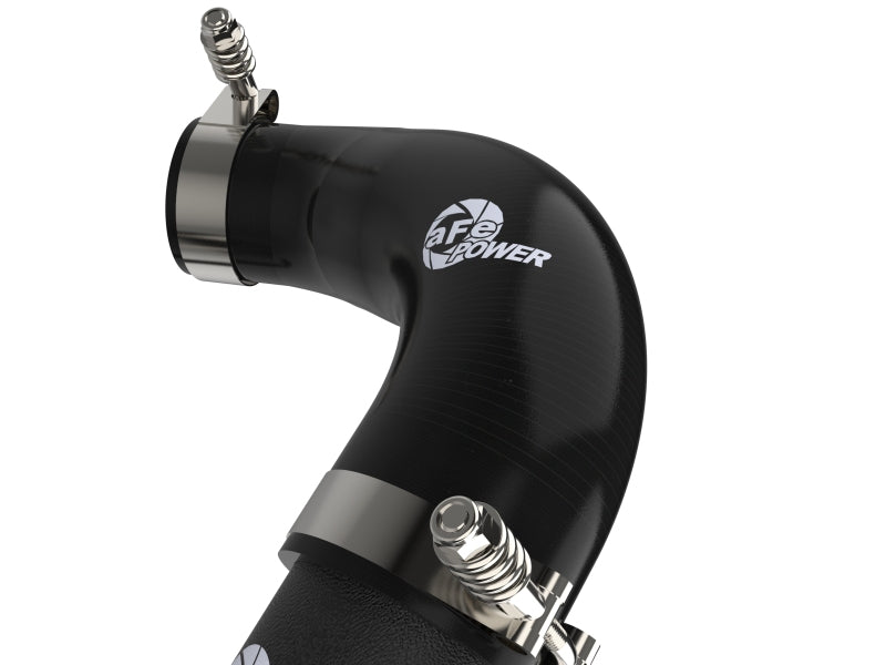 aFe Bladerunner 2.5in Aluminum Tube Hot Charge Pipe Black 2Volkswagen 22-23 GTI (MKVIII) L4-2.0L (t - 46-20608-B