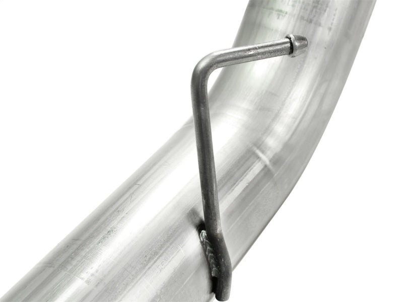 aFe Atlas 5in DPF-Back Aluminized Steel Exh Sys, Ford Diesel Trucks 08-10 V8-6.4L (td) Black tip - 49-03054-B