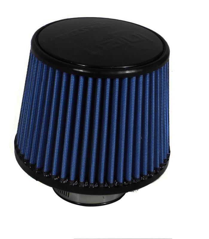Injen AMSOIL Ea Nanofiber Dry Air Filter - 2.50 Filter 6 Base / 5 Tall / 5 Top - X-1012-BB
