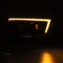 Load image into Gallery viewer, AlphaRex 10-13 Toyota 4Runner LUXX LED Proj Headlights Plank Style Alpha Black w/Seq Signal/DRL - 880756