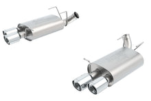 Load image into Gallery viewer, Borla 13-14 Mustang Shelby GT500 GT 5.8L V8 RWD Dual Split Rear Exit ATAK Exhaust Rear Section Only - 11831