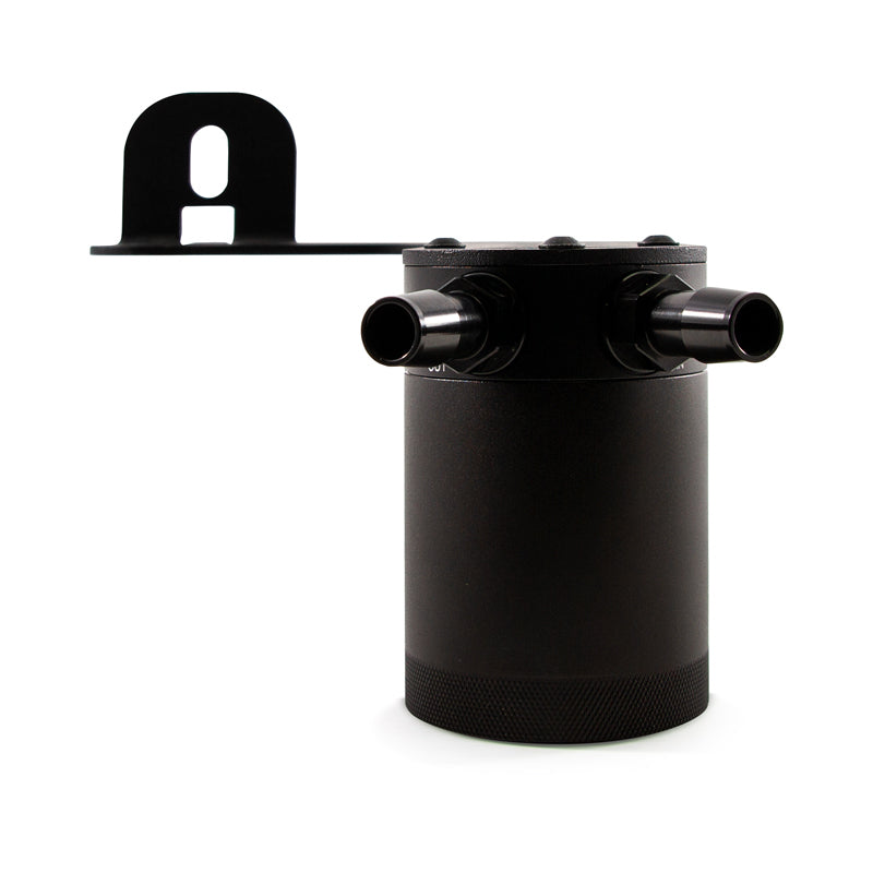 Mishimoto 10-15 Chevrolet Camaro SS Baffled Oil Catch Can Kit - Black - MMBCC-CSS-10PBE