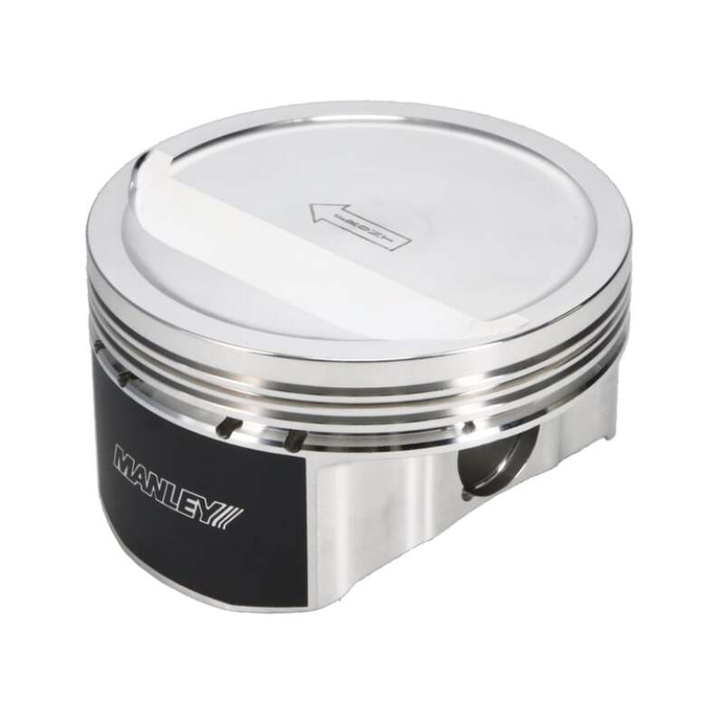 Manley Chevrolet LS Piston Set - 4.165in Bore 1.315in CH, -11.00 CC - 599040CE-8