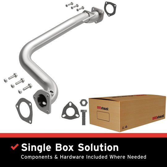 BRE Exhaust 97-06 Wrangler 2.4L 2.5L 4.0L Front Pipe Kit - 107-0004