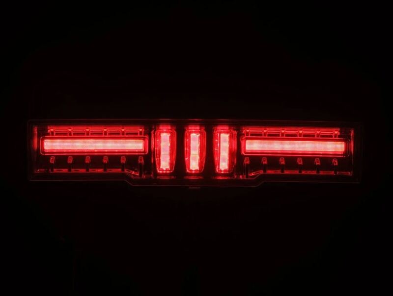 AlphaRex 21-24 Toyota GR86 / 21-24 Subaru BRZ NOVA-Series Prismatic LED Fourth Brake Light - Chrome - 220060