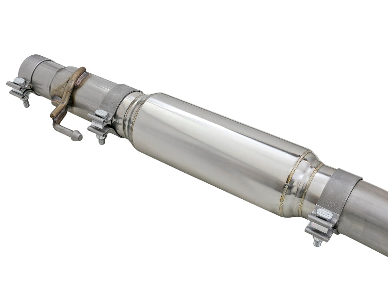 aFe Takeda 3in 304 Stainless Steel Mid-Pipe 17-18 Hyundai Elantra Sport I4 1.6L (t) - 49-37001
