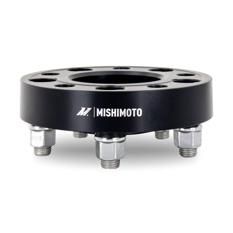 Mishimoto Wheel Spacers - 5X114.3 / 70.5 / 25 / M14 - Black - MMWS-001-250BK