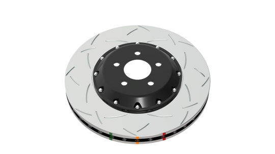 DBA 2022+ Audi RS3 5000 Series Slotted Front Brake Rotor w/Sliver Hat - DBA53932SLVS
