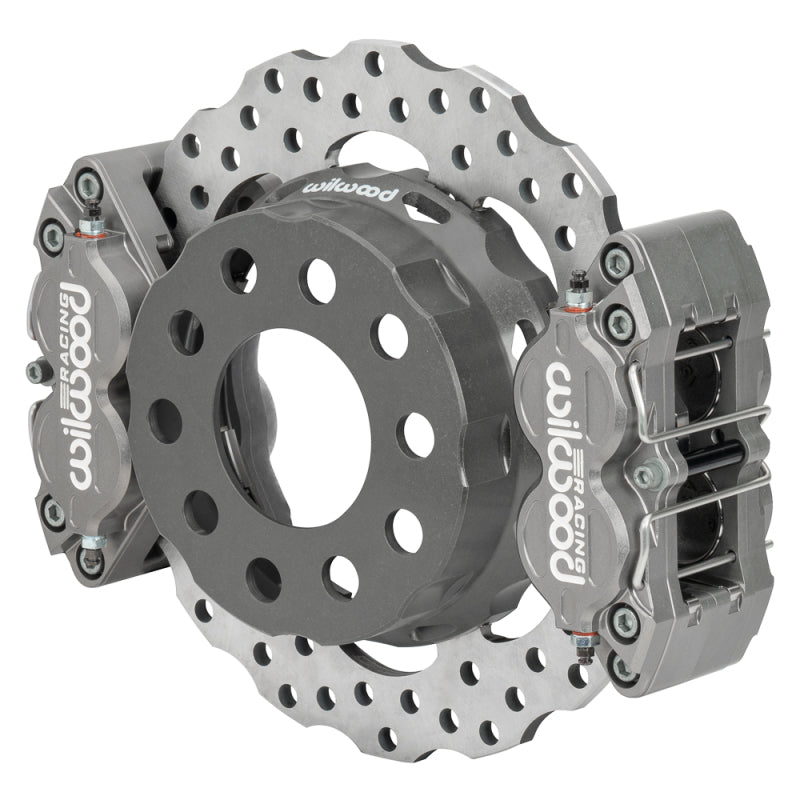 Wilwood Olds/Pont Dynapro SA Lug Drive Dynamic Dual Rear Drag Brake Kit - 2.81 Offset/.68 Stud - 140-17880-D