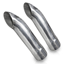 Load image into Gallery viewer, Stainless Works Short Turn Down Tips- 2in ID Inlet 2in Body - 7080200