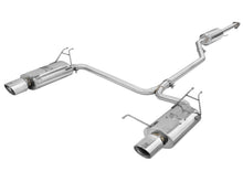 Load image into Gallery viewer, aFe Takeda Exhaust 2.25in to 2in Dia 304SS Cat-Back w/Polished Tips 08-12 Honda Accord Coupe V6 3.5L - 49-36612