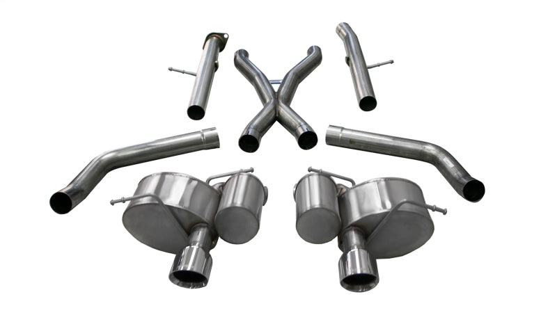Corsa 2012-2021 Jeep Grand Cherokee SRT 2.75in Dual Rear Xtreme Cat-Back Exhaust - 21058