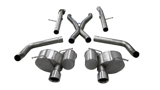 Corsa 2012-2021 Jeep Grand Cherokee SRT 2.75in Dual Rear Xtreme Cat-Back Exhaust - 21058