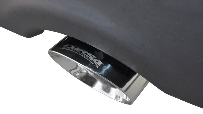Corsa 2009-2018 Dodge Ram 1500 4.7L Quad/Crew Cab/Short Bed Polished Dual Exit Cat-Back Exhaust - 14405