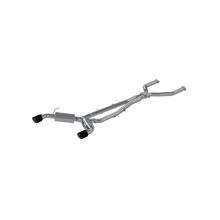 Load image into Gallery viewer, MBRP 16-19 Infiniti Q50 3.0L FWD/AWD 3in Cat Back w/ 4.5in OD Carbon Fiber Tips - T304 - S44003CF