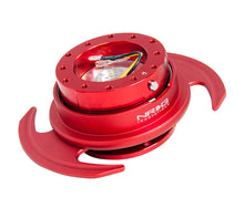 Load image into Gallery viewer, NRG Quick Release Kit Gen 3.0 - Red Metal Body / Red Ring w/Handles - SRK-650RD