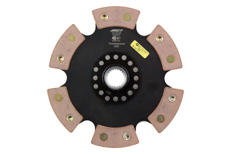 ACT 1993 Toyota 4Runner 6 Pad Rigid Race Disc - 6224007