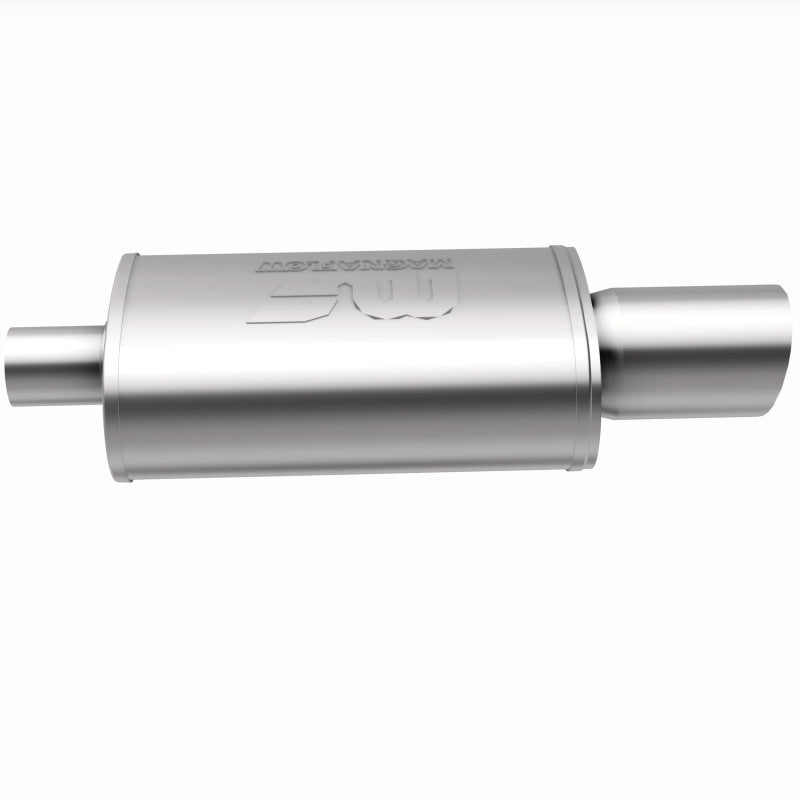MagnaFlow Muffler W/Tip Mag SS 14X5X8 2.25/4. - 14827