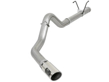 Load image into Gallery viewer, aFe LARGE BORE HD 4in 409-SS DPF-Back Exhaust w/Polished Tip 07.5-12 Dodge Diesel Trucks L6-6.7L(td) - 49-42006-P