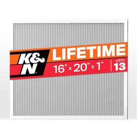 K&N HVAC Filter 16 X 20 X 1 Merv 13 - HVC-13-11620