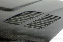 Load image into Gallery viewer, Seibon 01-05 BMW E46 M3 GTR Style Carbon Fiber Hood - HD0105BMWE46M3-GTR