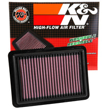 Load image into Gallery viewer, K&amp;N Replacement Panel Air Filter for 2015 Honda Fit 1.5L L4 - 33-5027