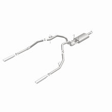 Load image into Gallery viewer, Magnaflow 09-13 Dodge Ram 1500 V6 3.6L Dual Spilt Rear Exit Polished Stainless C/B Perf Exhaust - 15249