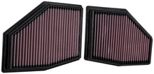Load image into Gallery viewer, K&amp;N 2020 BMW M550i 4.4L V8 Replacement Air Filter (2 Per Box) - 33-3155