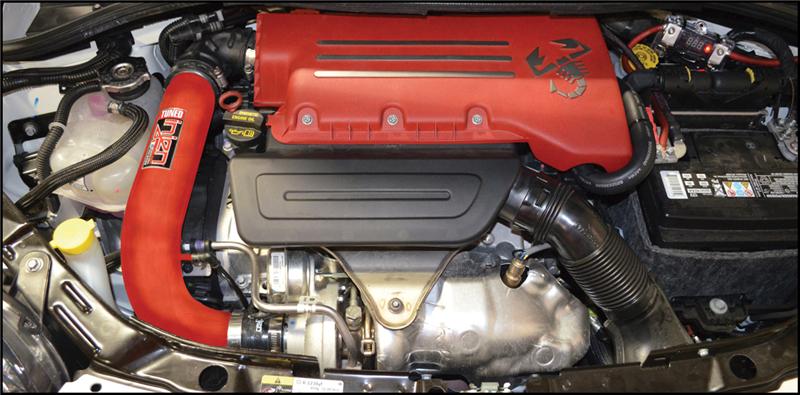 Injen 15-19 Fiat Abarth 1.4L Turbo 4Cyl Wrinkle Red Short Ram Intake w/MR Tech - SP5024WR
