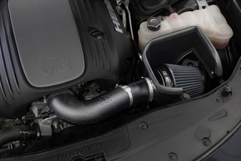 K&N 05-19 Dodge Magnum V8 5.7L/6.1L DRYFLOW Performance Air Intake System - 30-1542