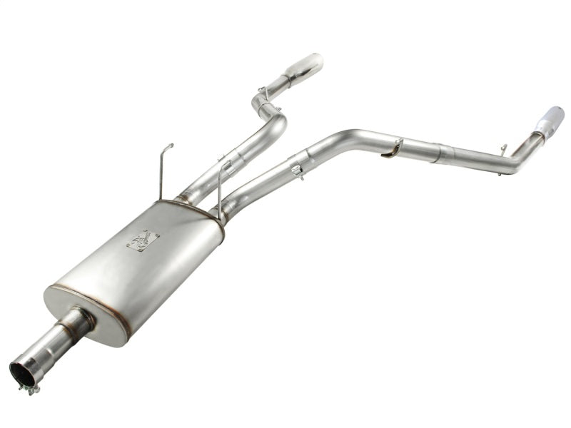 aFe MACHForce XP Exhausts Cat-Back SS-409 EXH CB Dodge Ram 1500 5.7L HEMI 09-13 Polished - 49-42013-P