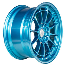 Load image into Gallery viewer, Enkei NT03+M 18x9.5 5x114.3 40mm Offset 72.6mm Bore Emerald Blue Wheel MOQ 40 - 3658956540EB