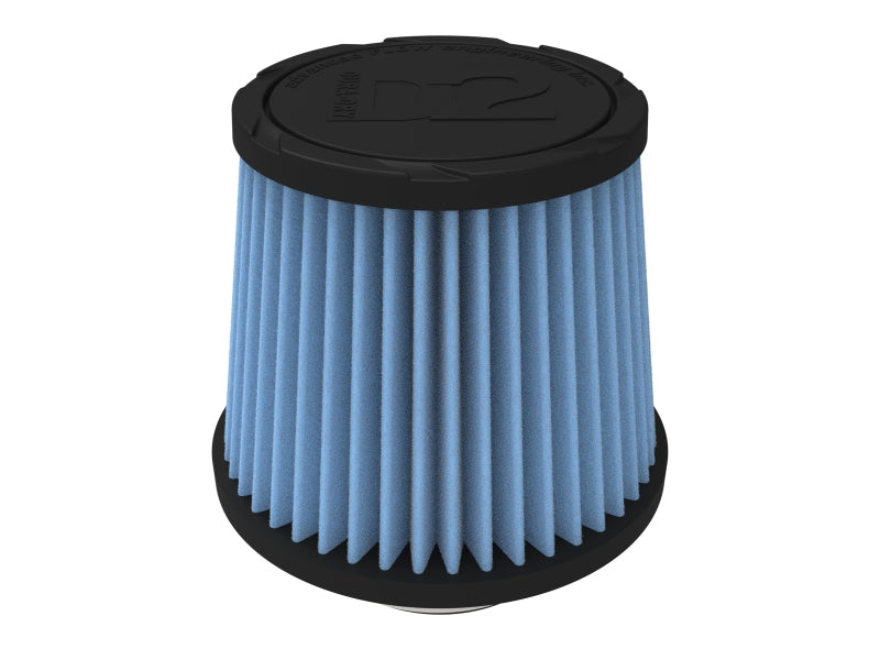 aFe POWER Universal Clamp-On Air Filter w D2 Dura-Dry Media 2-3/4in F x 6in B x 4-3/4in T x 5inH - 21-28001V