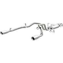 Load image into Gallery viewer, MagnaFlow 2019 Ram 1500 V8 5.7L (Excl. Tradesman) Polished 3in 409SS Cat-Back Exhaust System - 19429