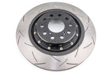 Load image into Gallery viewer, DBA 17+ Honda Civic Type R 5000 Fully Assembled 2-Piece Black Rotor Hat T3 Slotted 350mm x 32mm - DBA53700BLKS